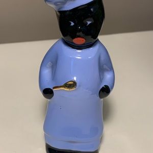 Vintage Black Americana CHEF PIE VENT PIE BIRD